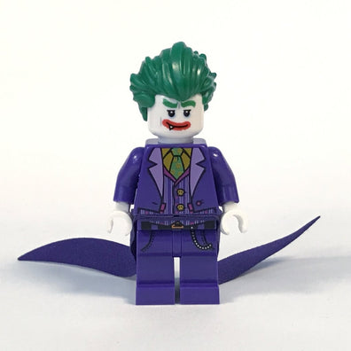 LEGO Minifigure-The Joker - Long Coattails, Smile with Fang-Super Heroes / The LEGO Batman Movie-SH324-Creative Brick Builders